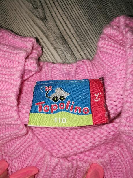 Dívčí svetr 110, topolino,110