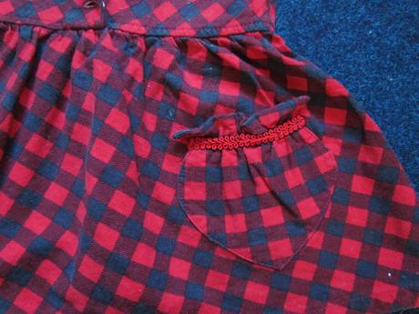 Kostkované šaty, 80