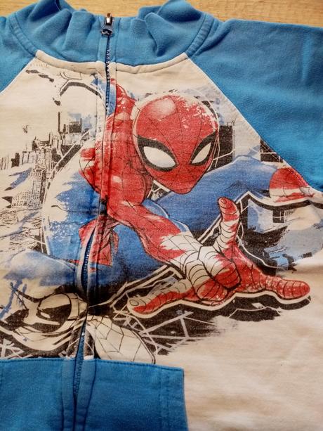 Mikina spiderman vel. 134/140, marvel,134