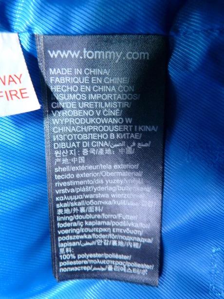 Tommy hilfiger zimní péřová bunda vel.152, tommy hilfiger,152