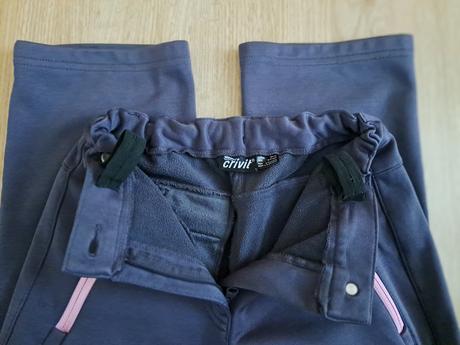 Šedé softshell kalhoty, crivit, crivit,134