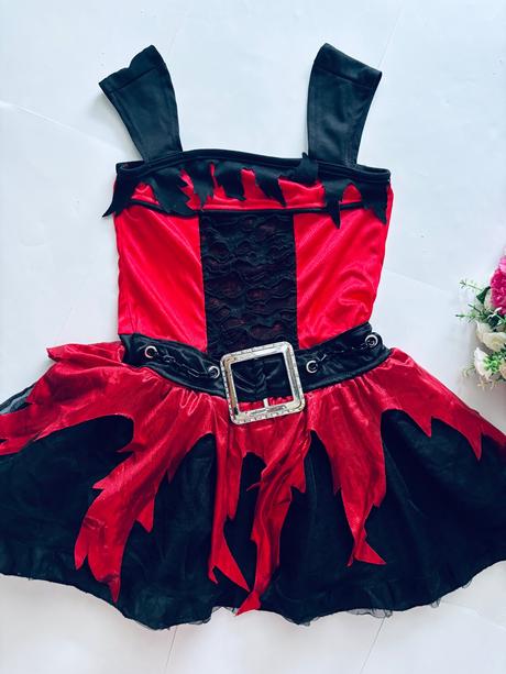 K5/ kostým čertice - v.8/10 let,