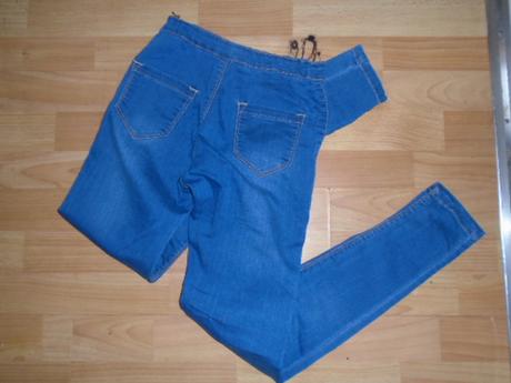 Džíny měkké slim vel 11l 146/152 pro hubené, 146