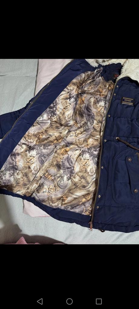 Teplá zimní bunda, s