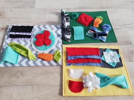 Čmuchací koberečky pro králíky, 