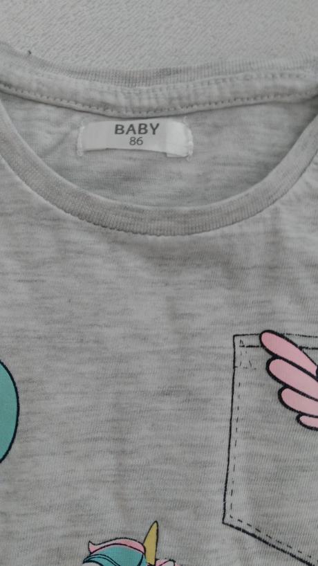 Trika s krátkým rukávem vel. 86, 86