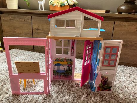 Barbie dům skládací 2v1, 