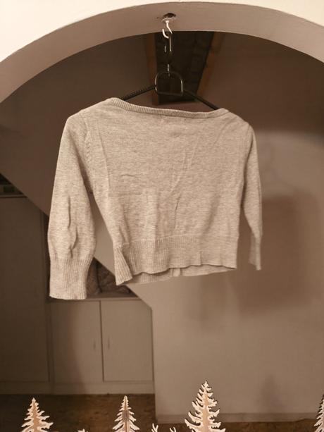 Kardigan na knoflíky s 3/4 rukávem, marks & spencer,128