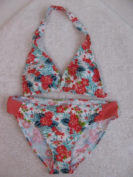 Dvoudílné dívčí květované plavky alive, alive,164