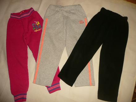 Tepláky 98/104 3ks teplejší, lonsdale,104