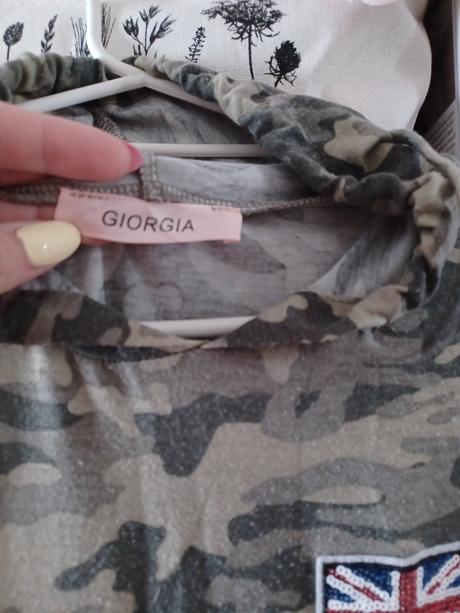 Maskáčové šaty tunika s kapucí 158/164, xs/s, 164