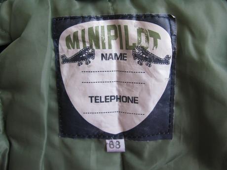 Chlapecká zimní bunda s kapucí, 68