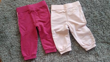 Tepláky / tepláčky 2x, c&a,80