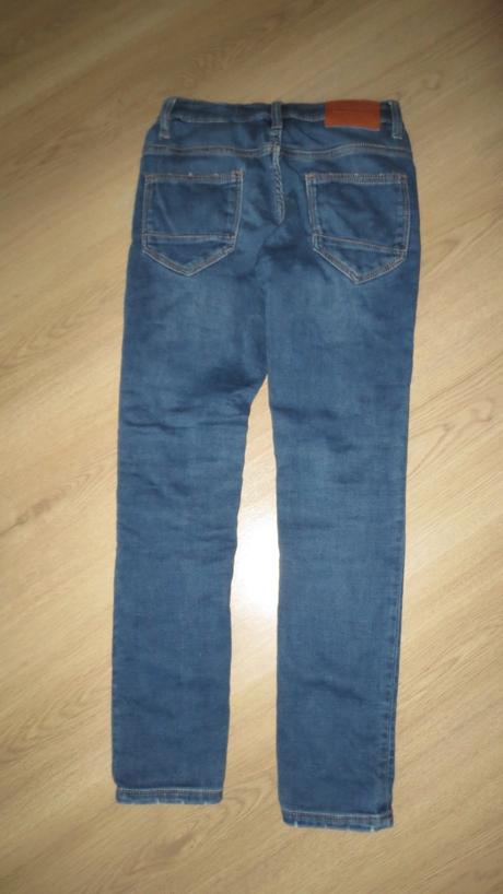 Pružné džíny/kalhoty c&a 140/146, c&a,140