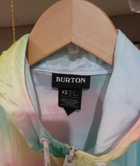 Duhová přechodová šusťáková bunda burton, burton,xs