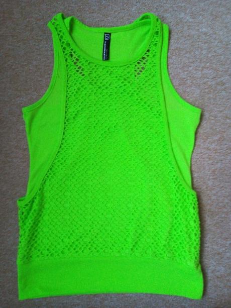 Neonové tílko zn."blind date" vel."s", s