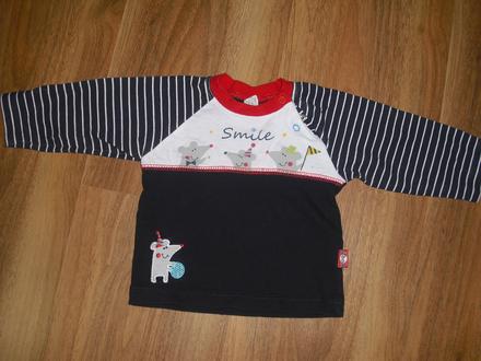 Triko s dlouhým rukávem, 68