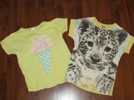 2x žluté tričko, kiki&koko,116