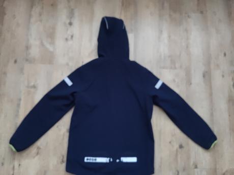 Zateplená softshellová bunda 152/158, lewro,152