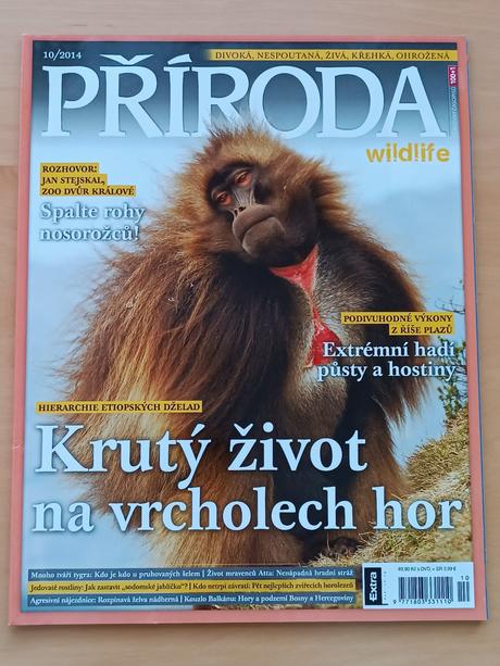 3 časopisy příroda 2014 č. 10, 11, 12, 
