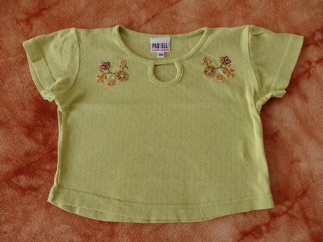 5x pěkné tričko s krátkým rukávem, 86