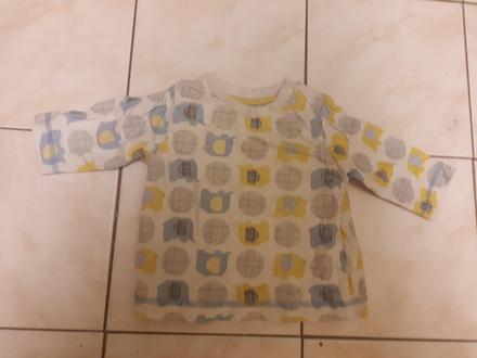 Tričko se slony, nutmeg,56