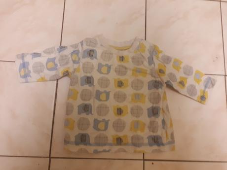 Tričko se slony, nutmeg,56