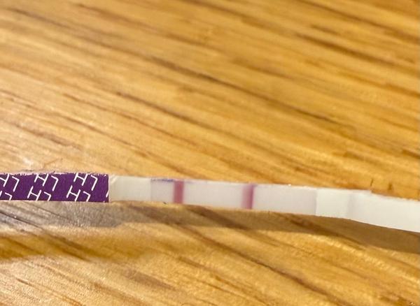 Je ovulační test pozitivní?