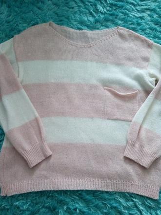 Svetr pruhovaný vel.s/m, s