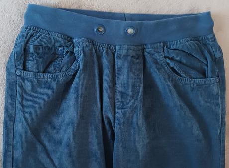 Chlapecké kalhoty manšestrové tmavě modré coolclub, coolclub,170