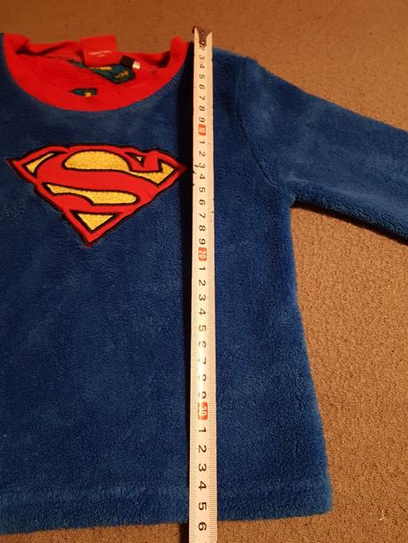 Fleesová mikina "superman"značky primark, vel.2-3, primark,98