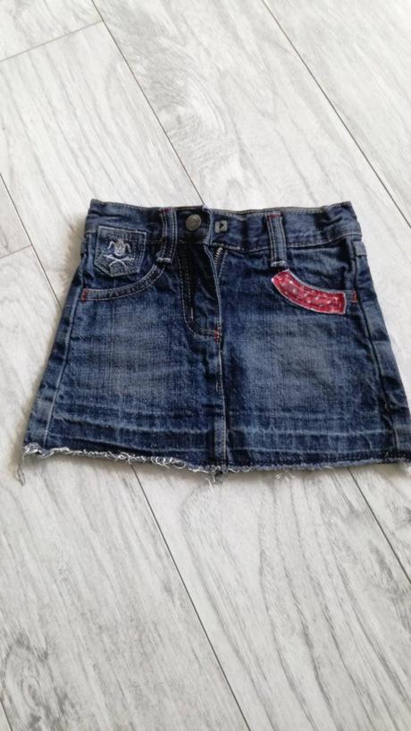 Riflová sukně, topolino,98