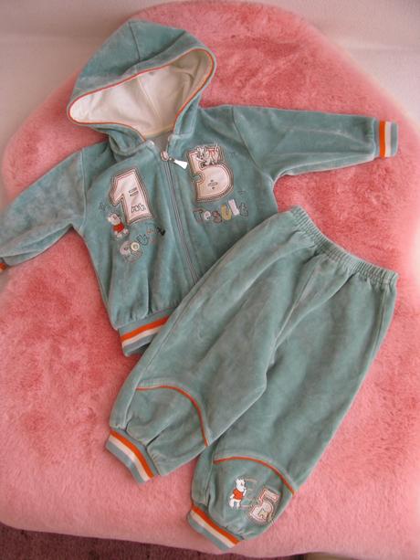 Sametková tepláková souprava, 80