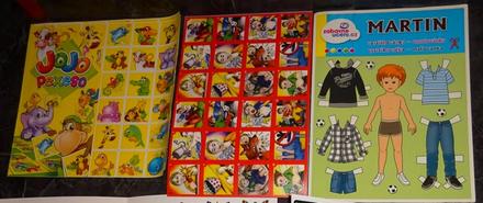 Pexesa 3 ks + vystřihovánky,