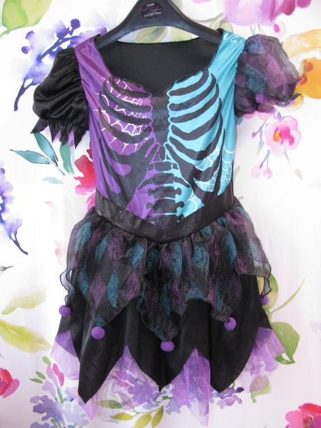 Karnevalový kostým harlequin,