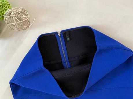 Modrá minisukně, vel s/m, benetton, s