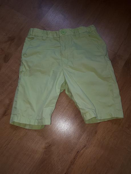 Bezva neonkové kraťasy šortky, h&m,122