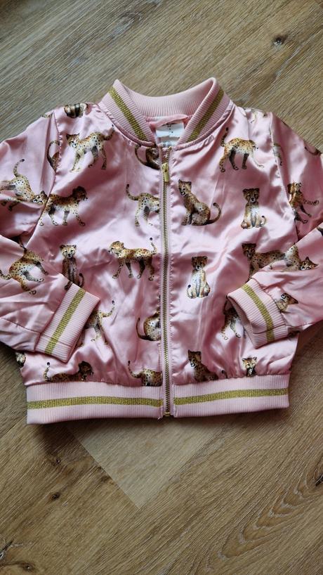 Saténová bundička h&m vel.110, h&m,110