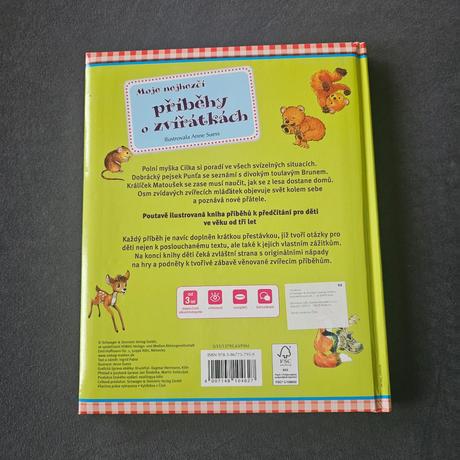 Dětská kniha moje nejhezčí příběhy o zvířátkách, 