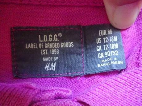 Tričko kr.r. s límečkem, vel. 86, h&m,86