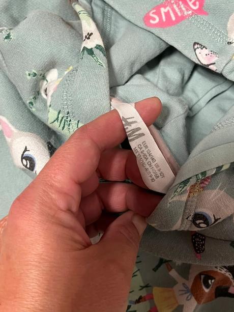 Králíčková mikina, h&m,134