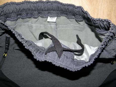 Softshellové kalhoty s fleecem zn. wolf vel.140, wolf,140