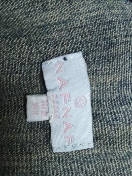 Dívčí riflová sukýnka s laclem zn. naf naf, naf naf,146