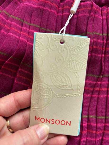 Ob/ sukně skládaná- v.12/13 let, monsoon,158