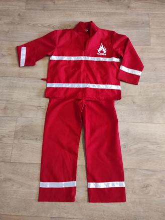 Karnevalový kostým hasič vel. 128,