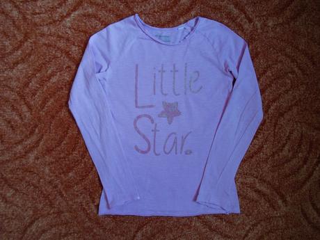 Růžové tričko triko dlouhý rukáv, lotto,146