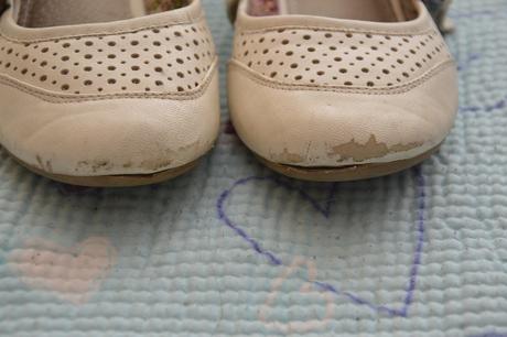 35 36 bílé balerínky camo 22,5-23cm, camo,35