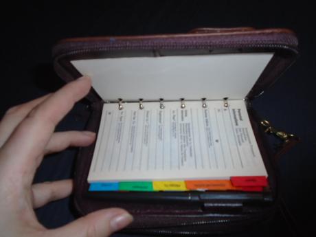 Pánská taška s diářem,