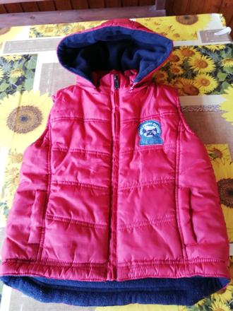 Vesta dívčí prošívaná vel. 4 roky., pumpkin patch,104