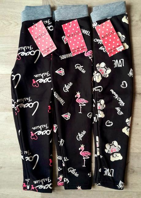 Zateplené bambusové legíny, 104